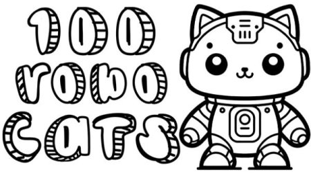Постер к 100 Robo Cats (2024)